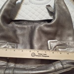 Michael kors silver handbag